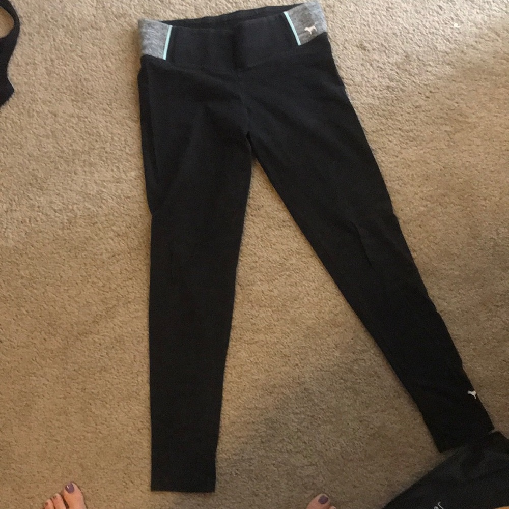 Victoria’s Secret PINK racerback tank and leggings